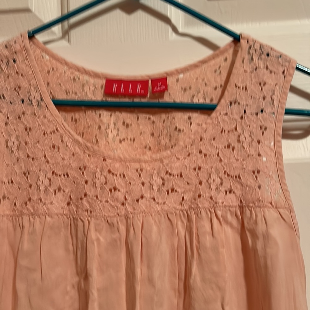 Elle pink Blouse Size m